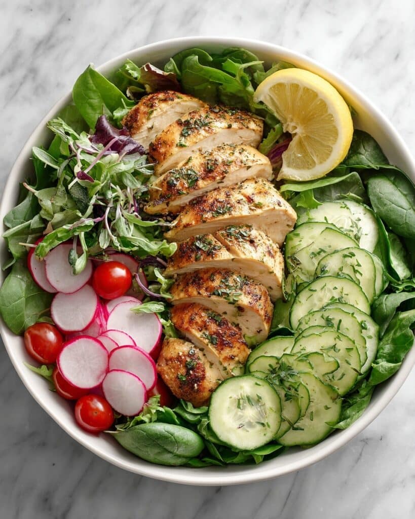 Lemon Herb Chicken Salad (Keto-Friendly) Recipe