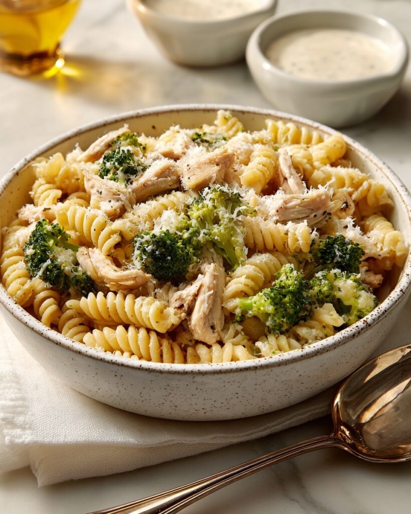 Creamy Chicken and Broccoli Pasta Recipe
