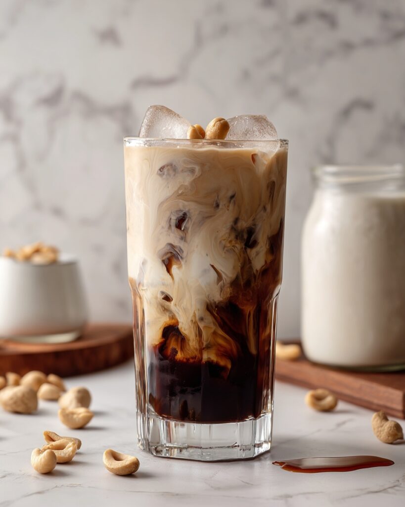 Caramel Hazelnut Iced Coffee Recipe