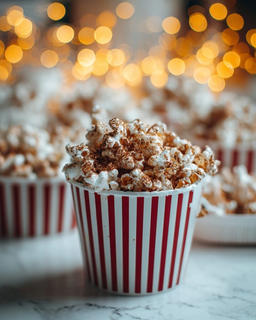 Cinnamon Caramel Popcorn Recipe