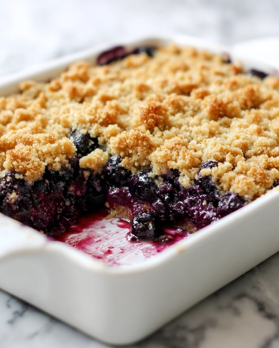 Blueberry Crisp Recipe - Recipe Image