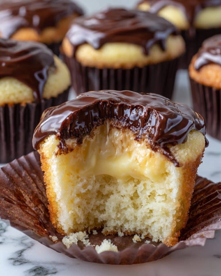 Boston Cream Pie Cupcakes Recipe
