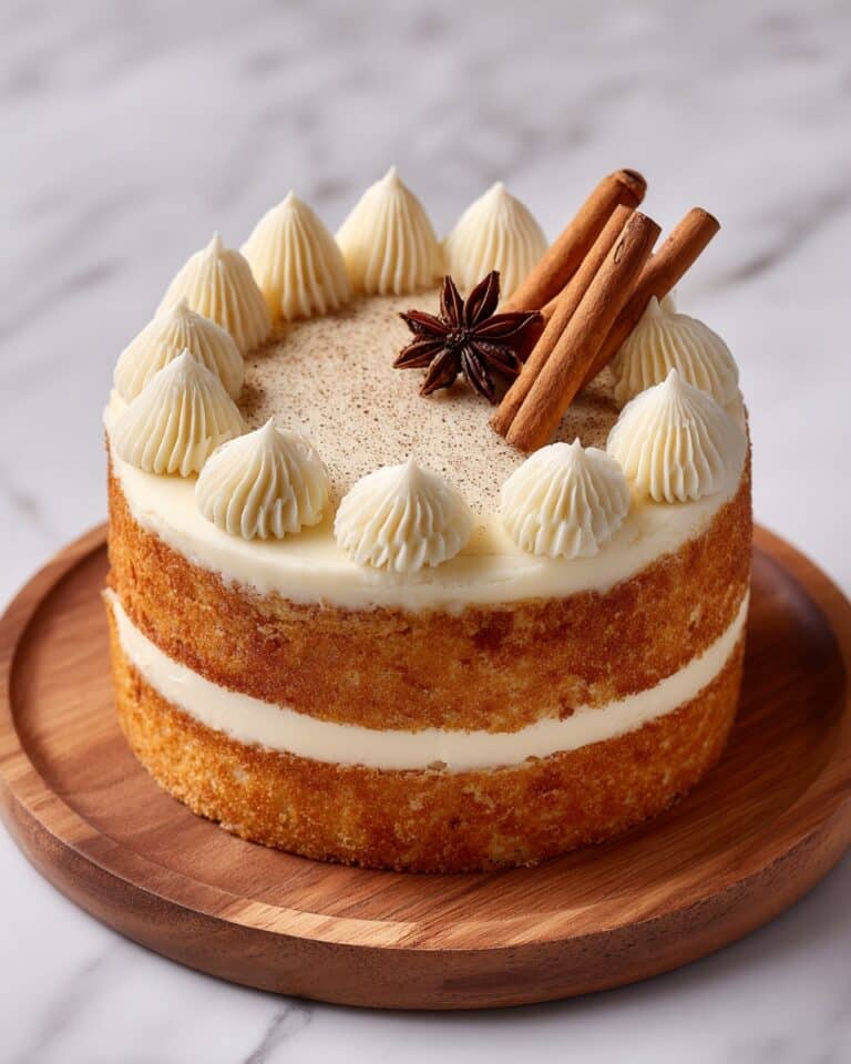 Spiced Brown Sugar Chai Layer Cake Recipe