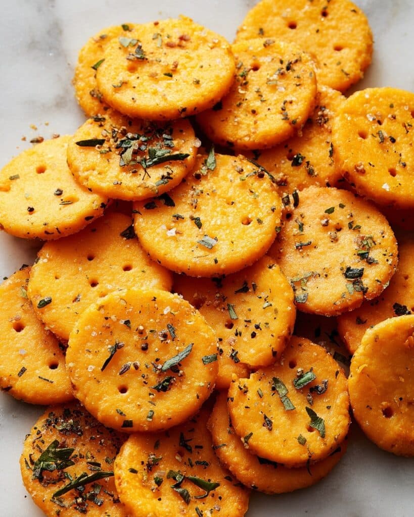 Garlic Ritz Snacks Recipe