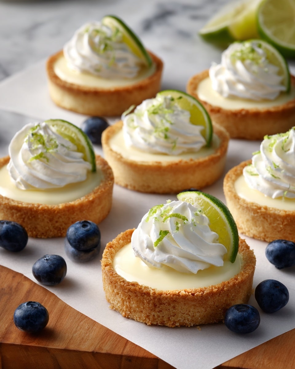Zesty Key Lime Cheesecake Cookie Cups Recipe - Recipe Image