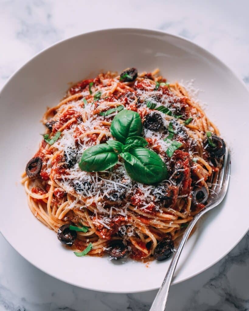 Spicy Eggplant Pasta Recipe