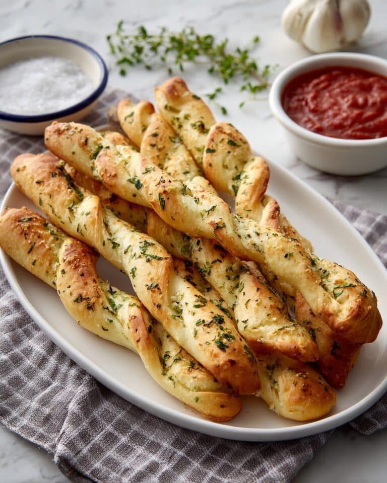 Garlic Herb Breadsticks Recipe