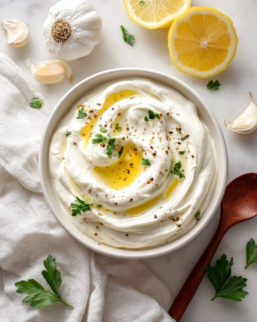 Lebanese Garlic Sauce Recipe