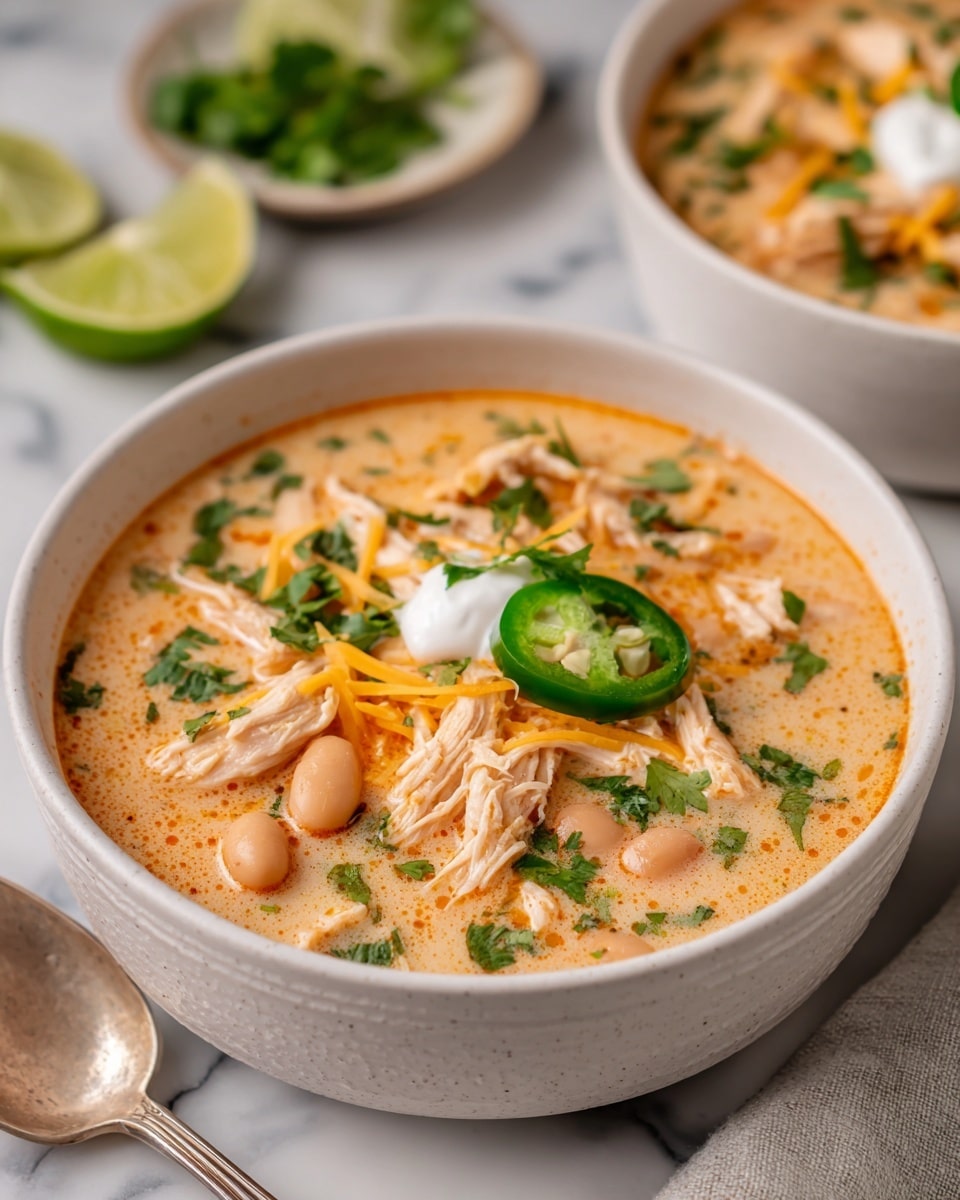 Creamy White Chicken Chili Recipe