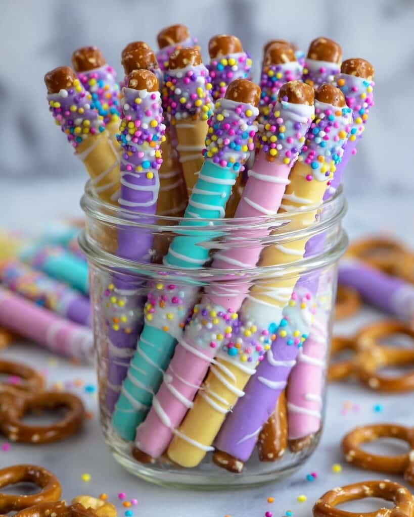 Easter Pretzel Rods Recipe