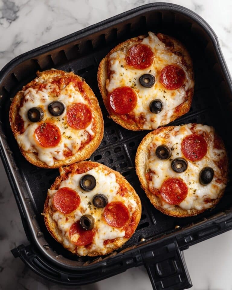 Air Fryer Pizza Bagels Recipe