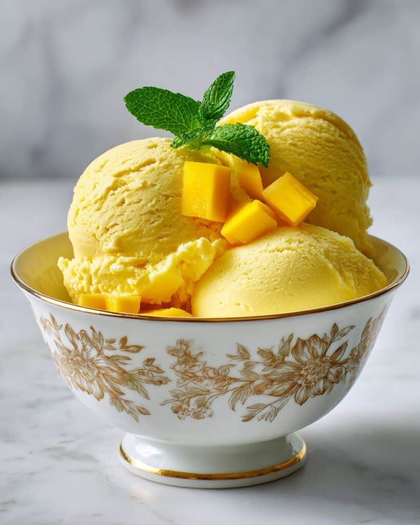 Mango Ice Cream Recipe