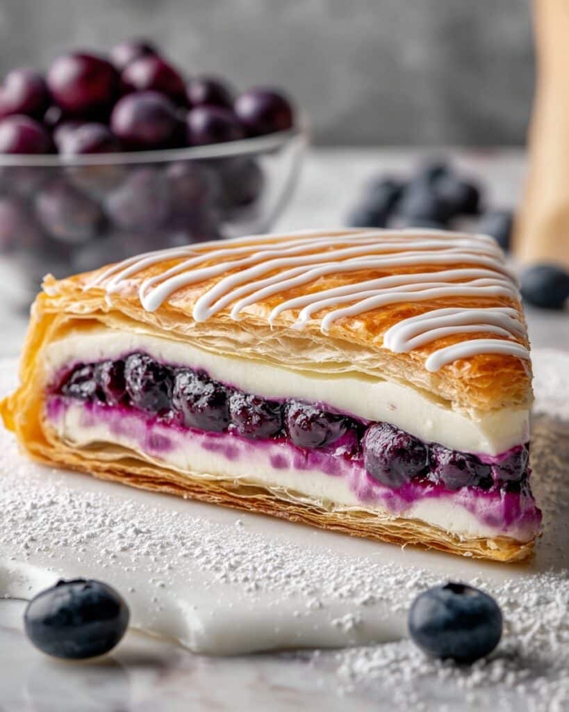 Lemon Blueberry Cheese Danish Recipe