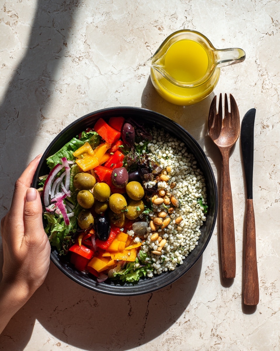 Roasted Veggie and Crispy Chickpea Salad Recipe - Recipe Image