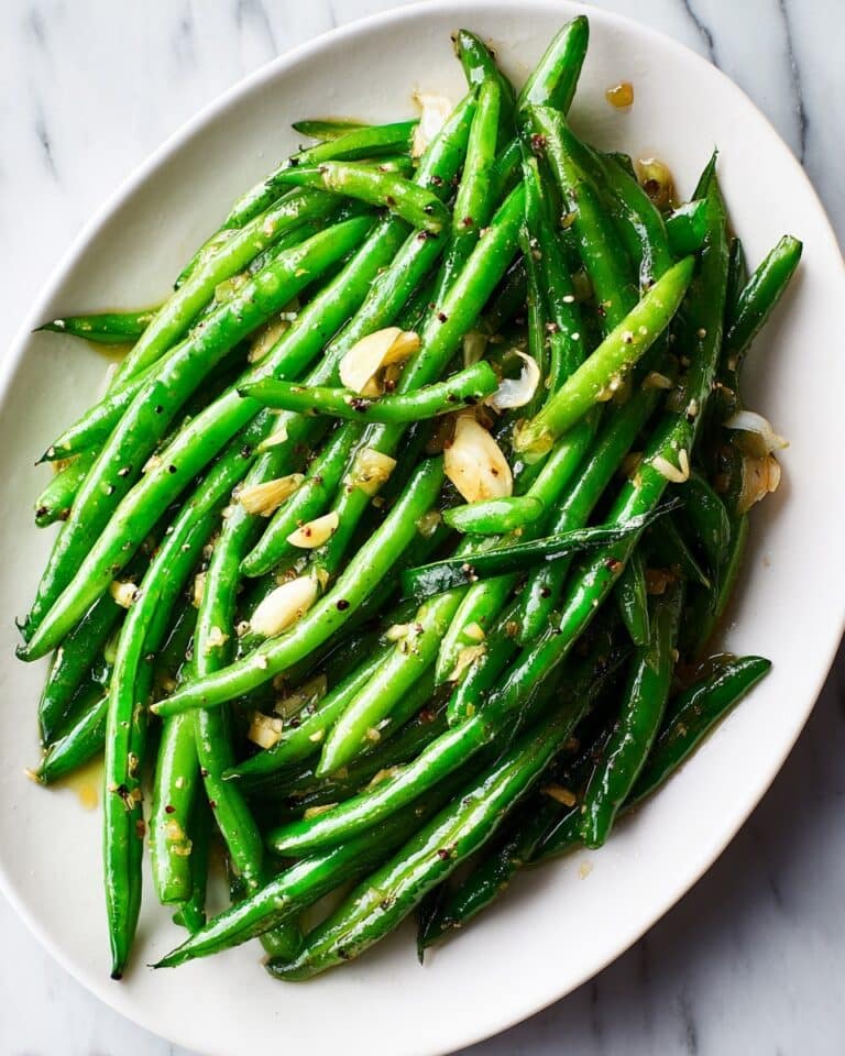 Buttery Garlic Green Beans Recipe