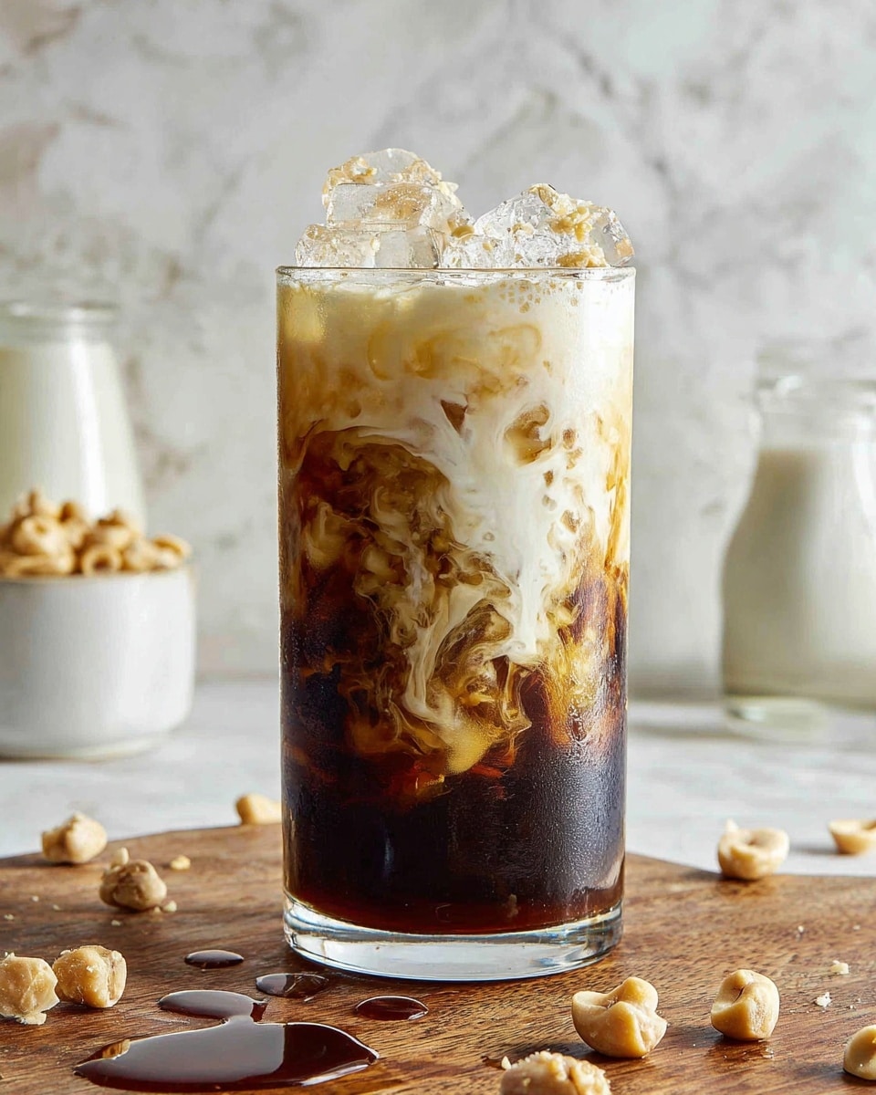 Caramel Hazelnut Iced Coffee Recipe - Recipe Image