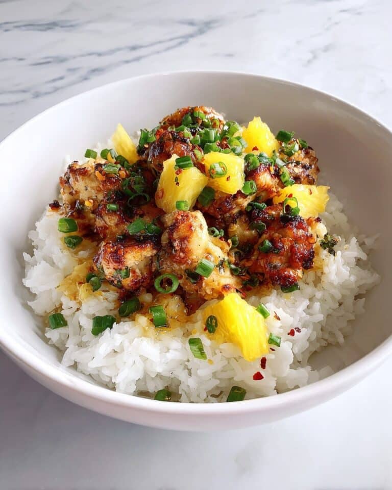 Tropical Pineapple Chicken & Rice Delight Recipe