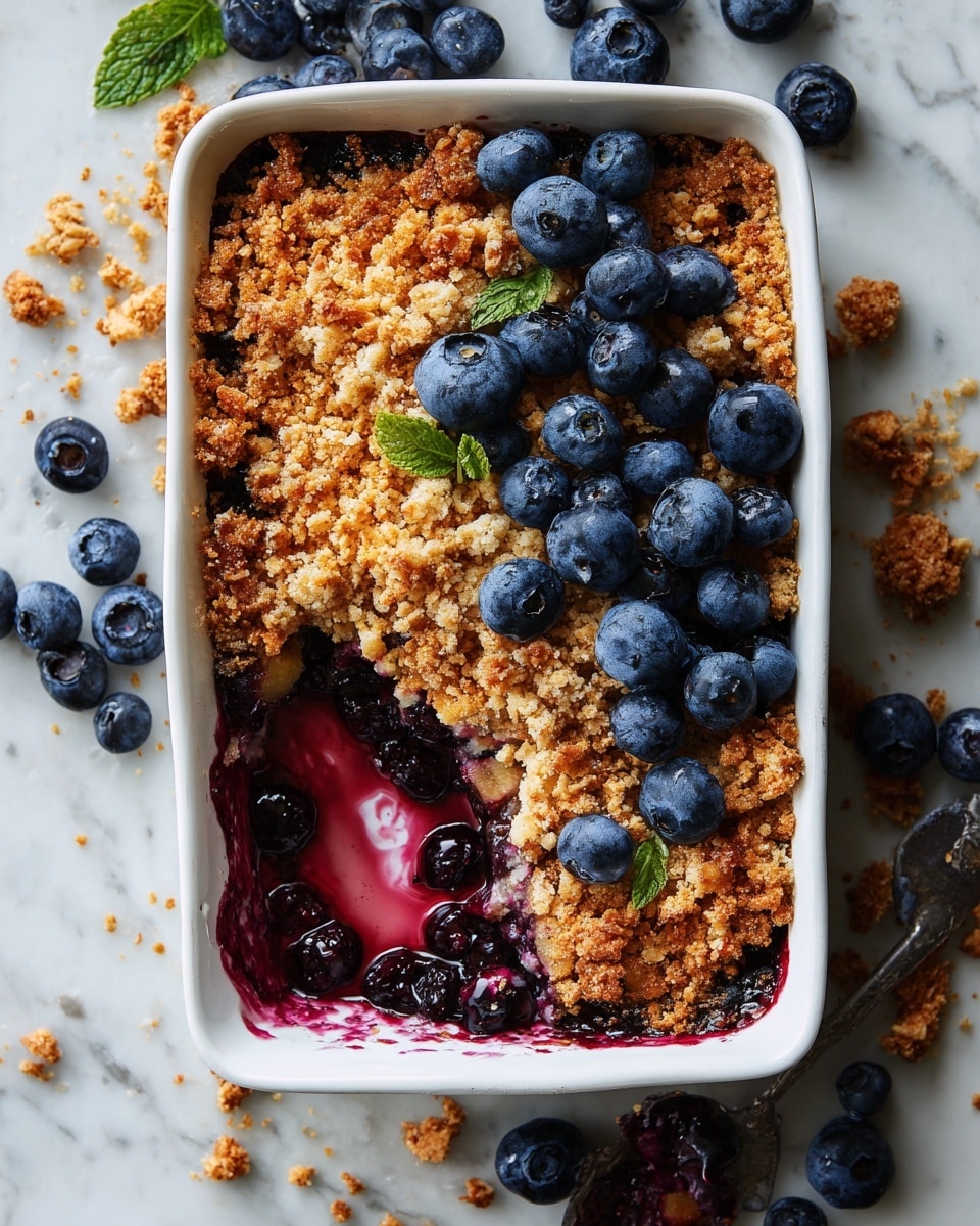 Blueberry Crisp Recipe - Recipe Image