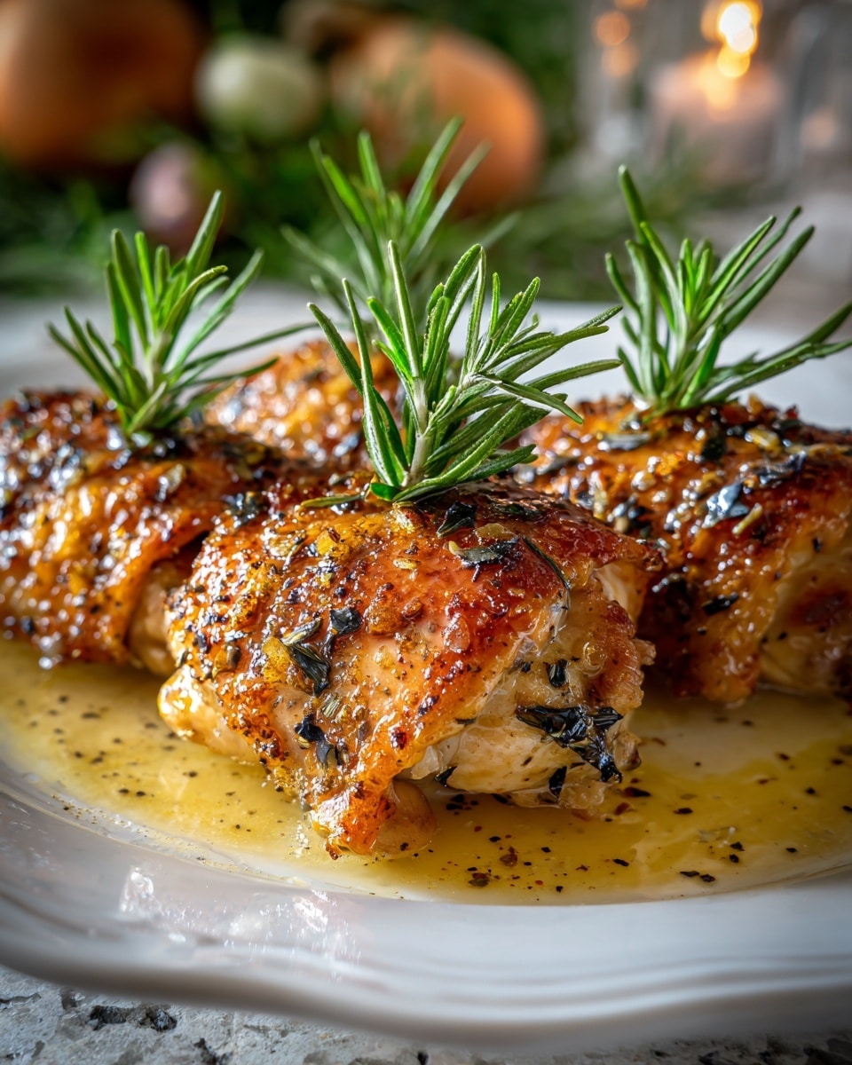 Heart-Healthy Rosemary Chicken Dijon Recipe - Recipe Image