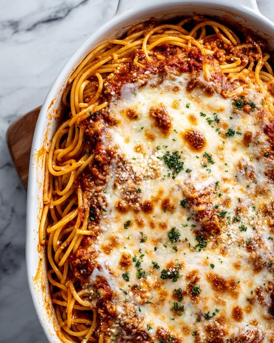 Baked Spaghetti Recipe - Recipe Image