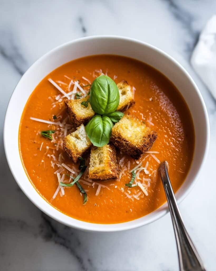 Tomato Basil Soup Recipe