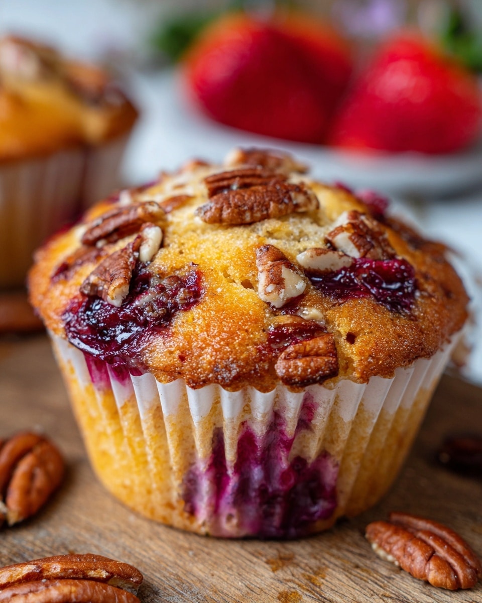 Cranberry Orange Pecan Muffins Recipe - Recipe Image