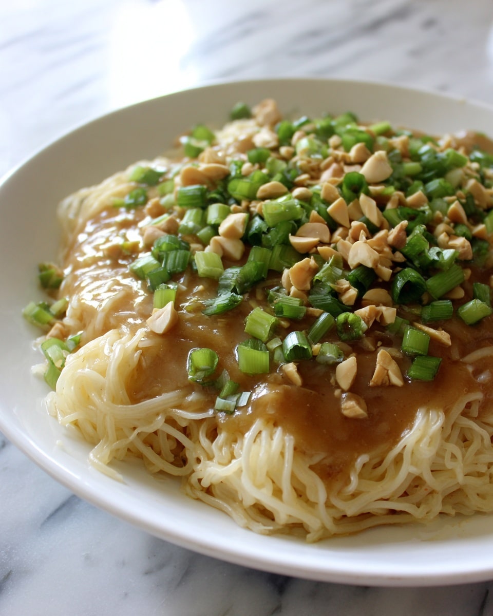 Easy Spicy Thai Peanut Noodles Recipe - Recipe Image