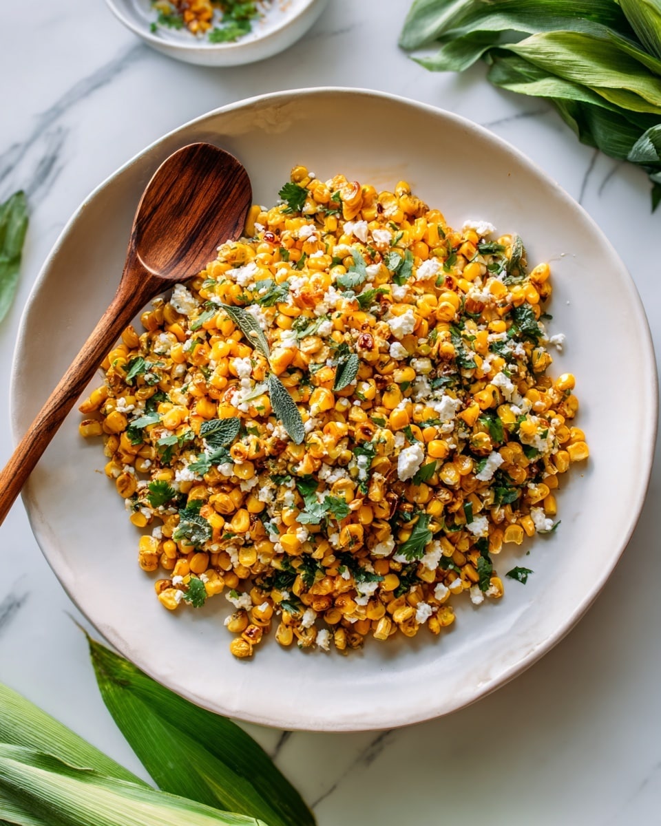 Mexican Street Corn Coleslaw Recipe - Recipe Image