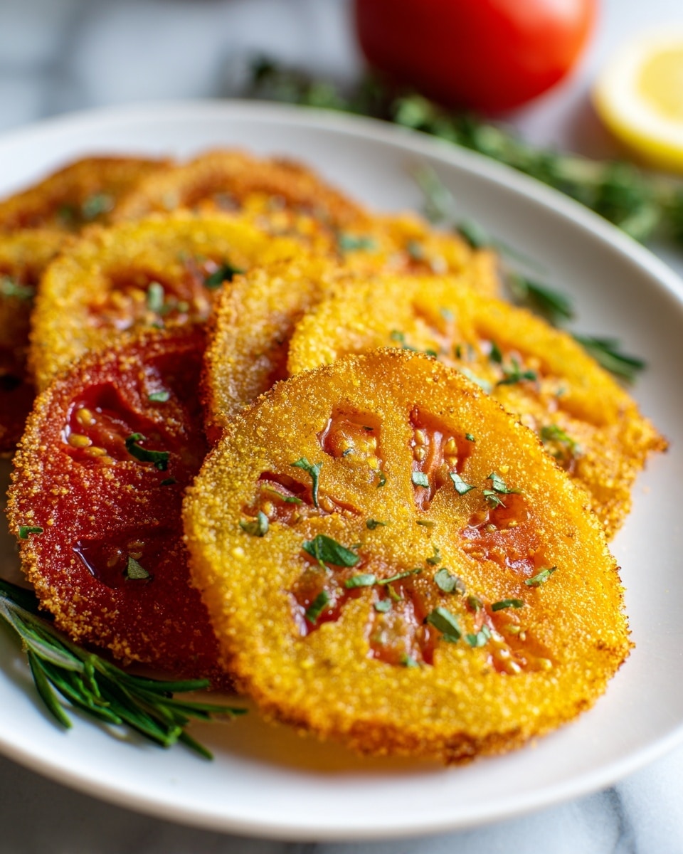 Fried Red Tomatoes Recipe - Recipe Image