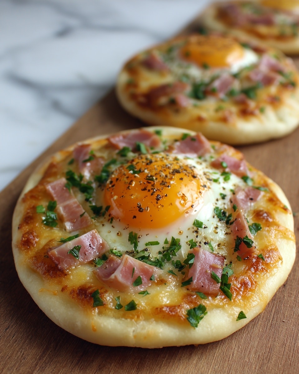English Muffin Breakfast Pizza Recipe - Recipe Image