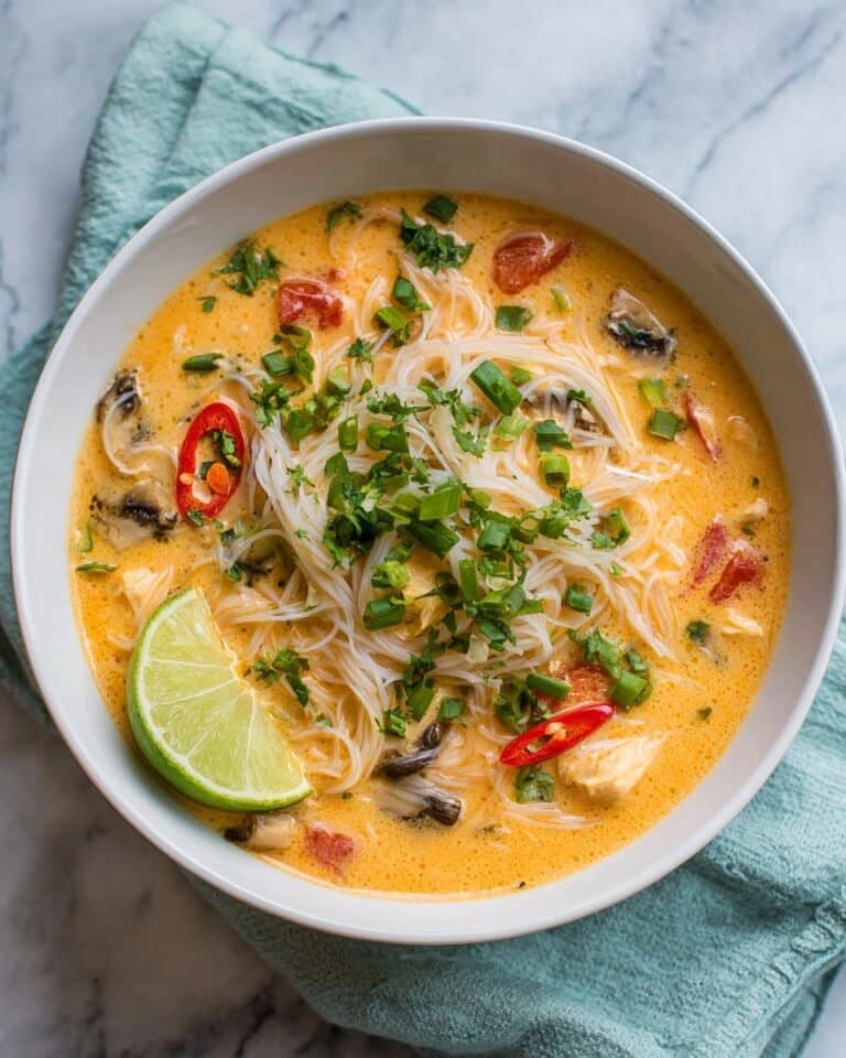 Thai Coconut Chicken Soup Recipe