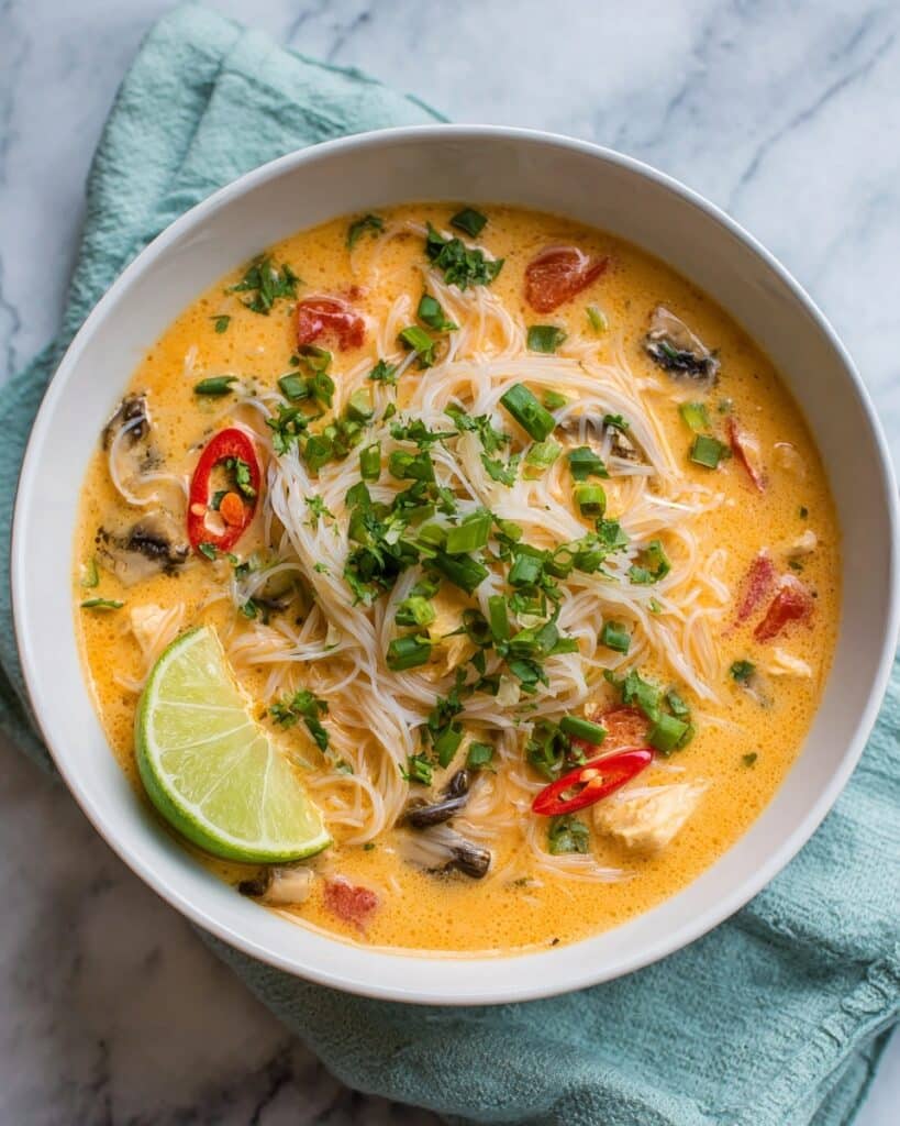 Thai Coconut Chicken Soup Recipe