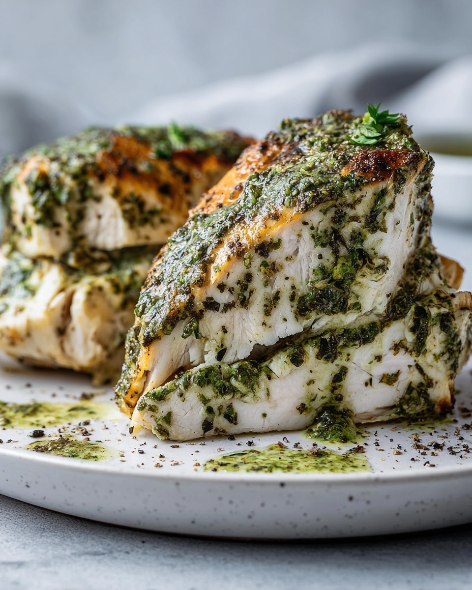 Easy Baked Pesto Chicken Recipe - Recipe Image
