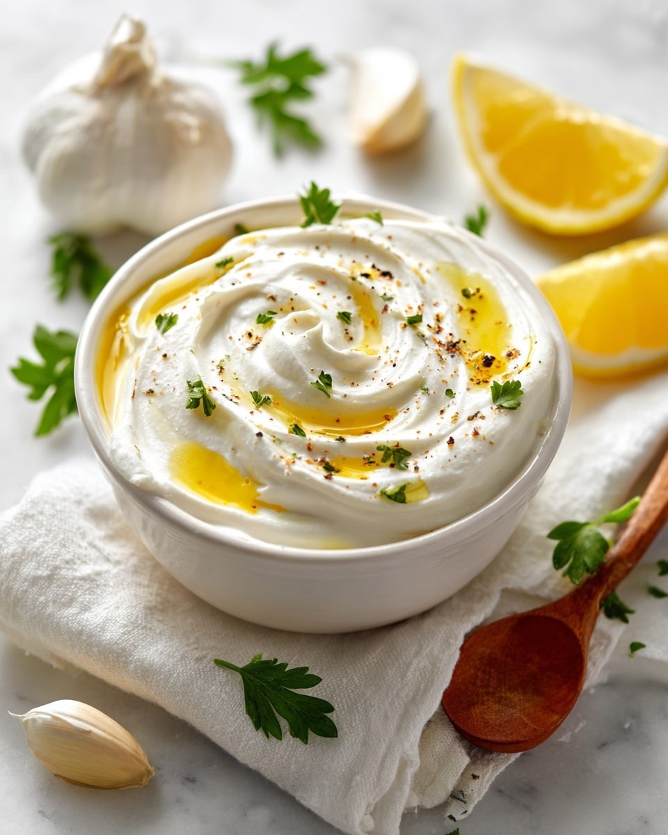 Lebanese Garlic Sauce Recipe - Recipe Image
