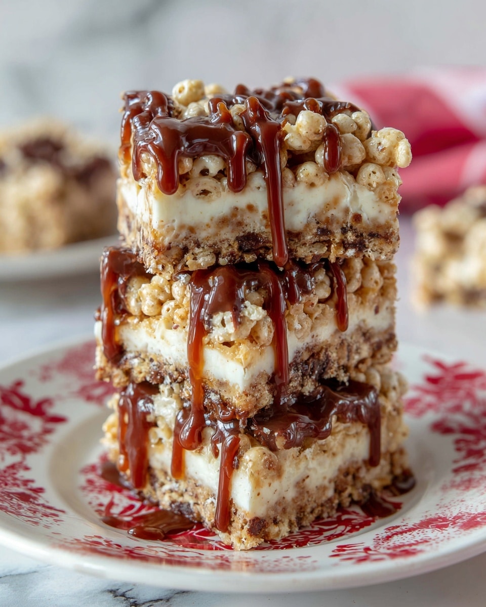 Brown Butter Dulce de Leche Krispie Bliss Recipe - Recipe Image