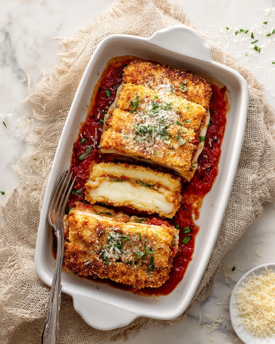 Crispy Chicken Parmesan Rolls Recipe - Recipe Image