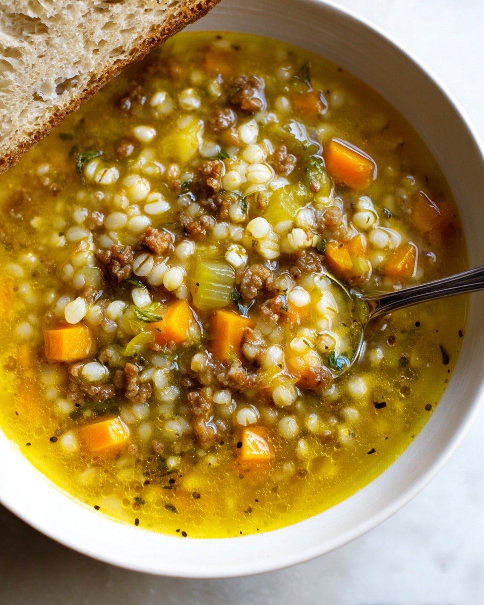 Crockpot Chicken and Barley Soup Recipe - Recipe Image