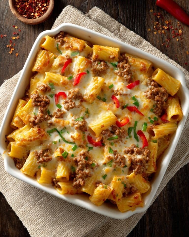 Philly Cheesesteak Pasta Recipe