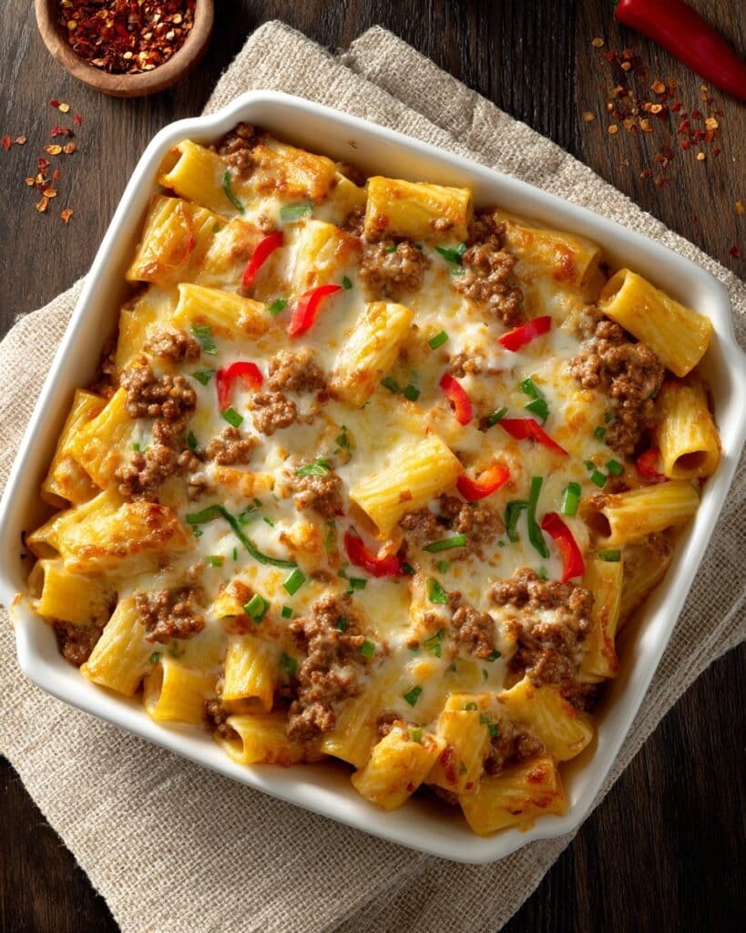 Philly Cheesesteak Pasta Recipe
