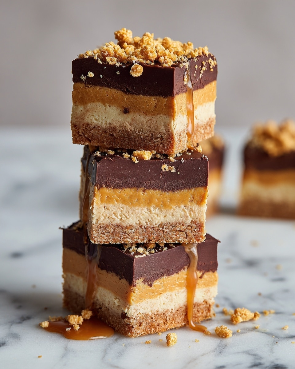 Butterfinger Caramel Crunch Bars Recipe - Recipe Image