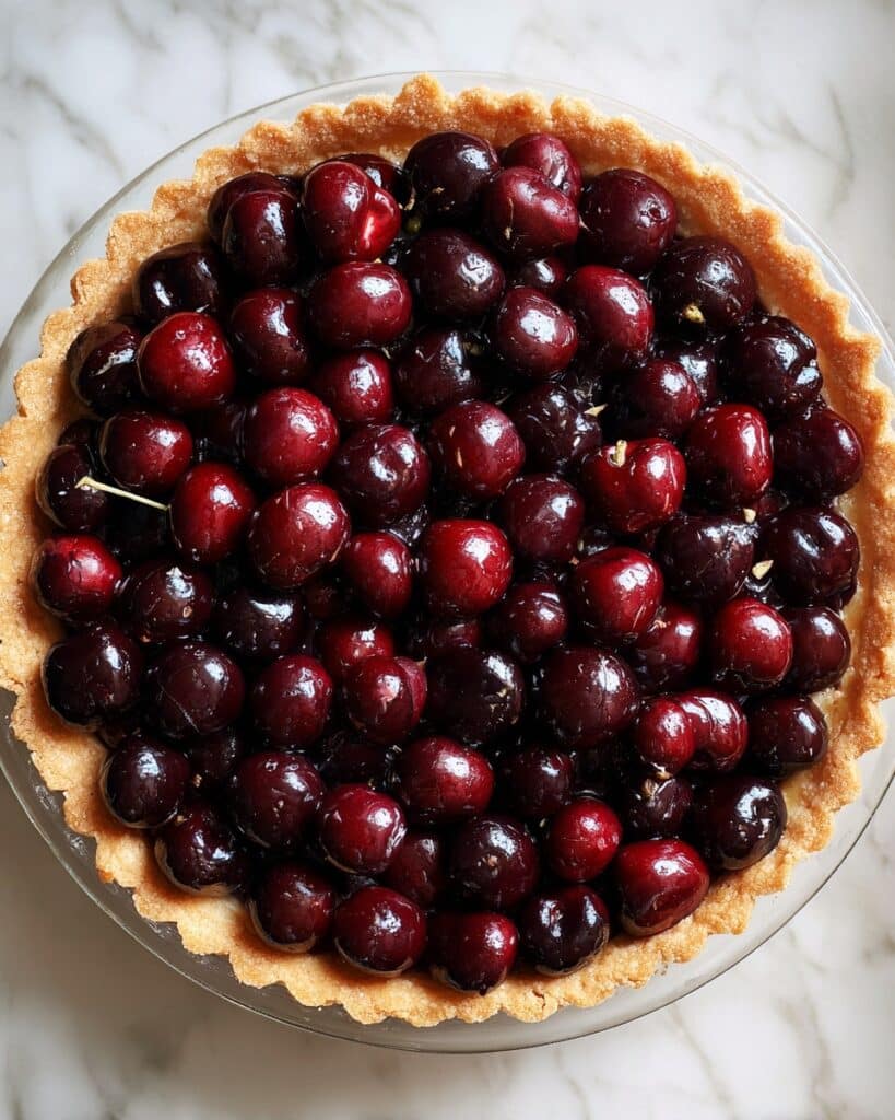 Sour Cherry Frangipane Tart Recipe