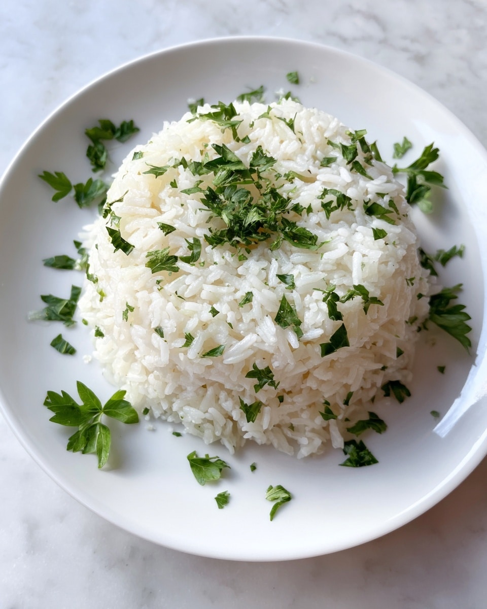 Garlic Parmesan Rice Recipe - Recipe Image