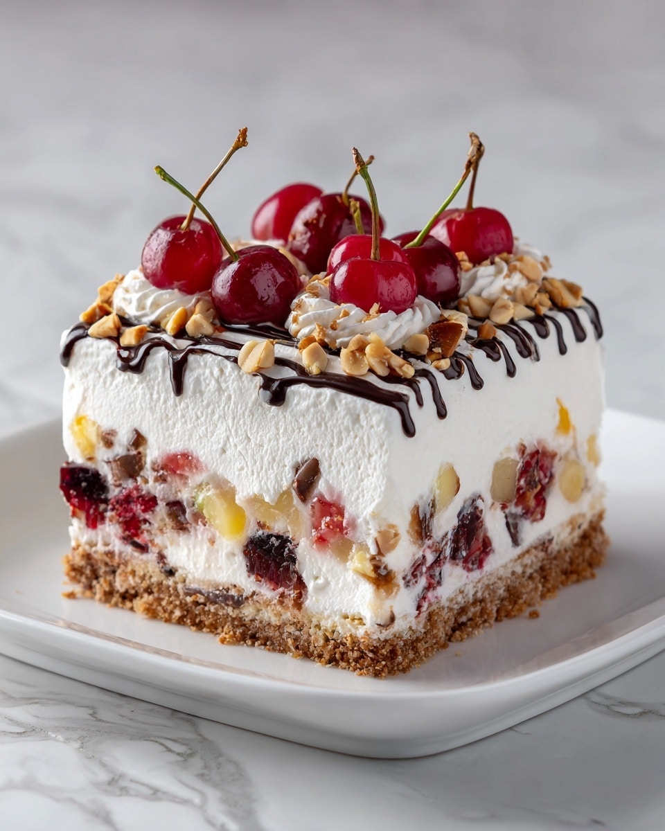 Banana Split Cake Recipe - Recipe Image