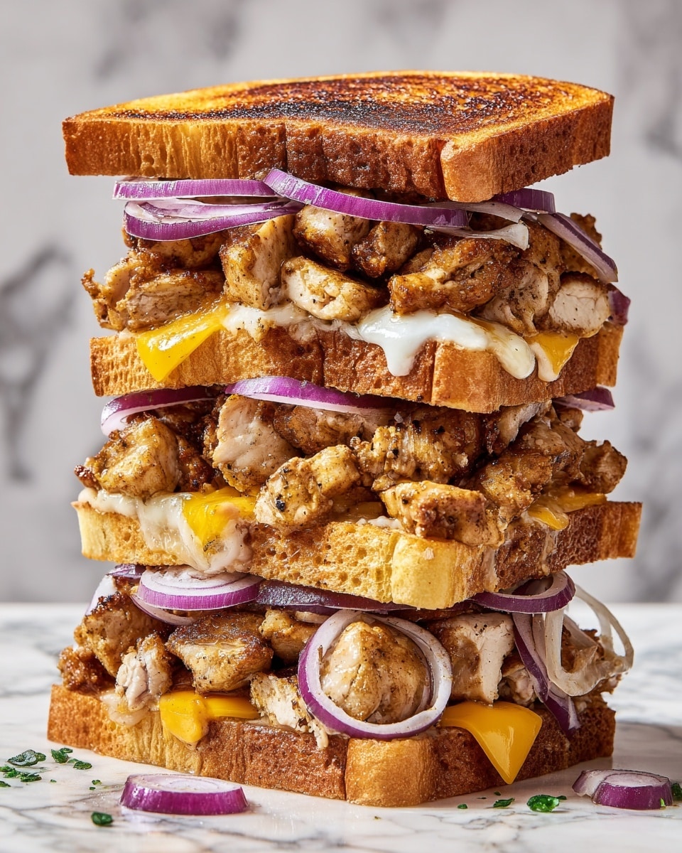 Grilled Mojo Chicken Cuban Sandwich Recipe - Recipe Image