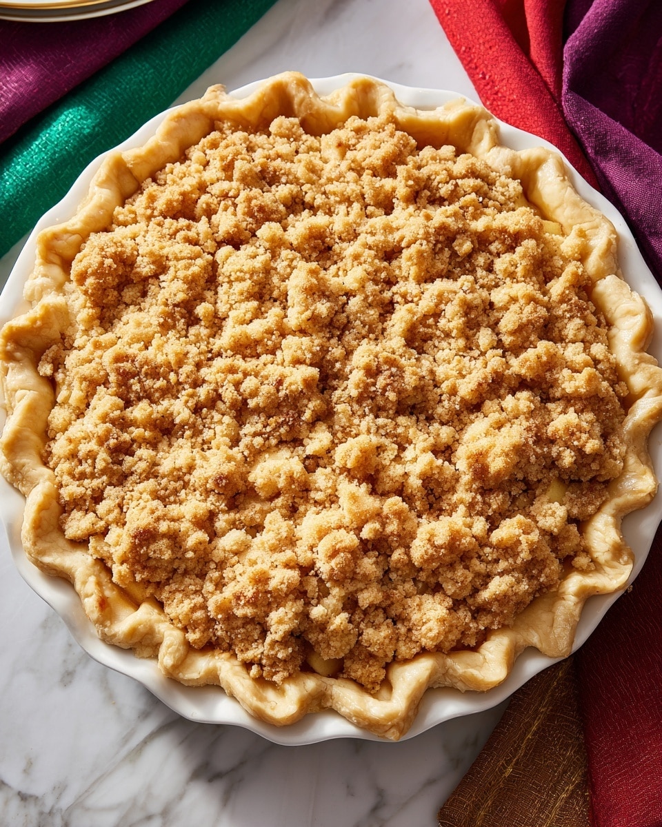 Dutch Rhubarb Pie Recipe - Recipe Image