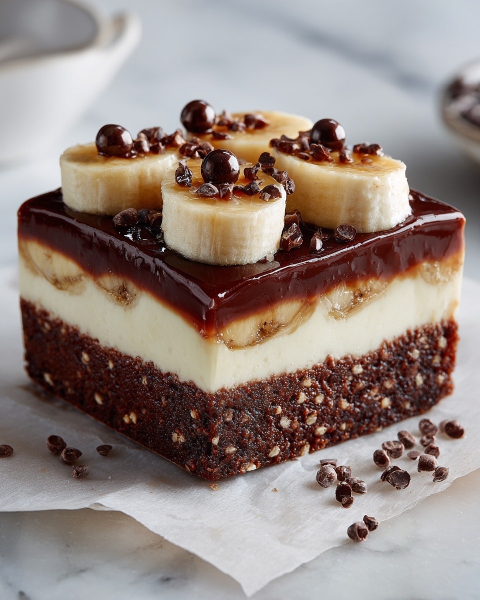 Banana Bread Brownies Recipe - Recipe Image