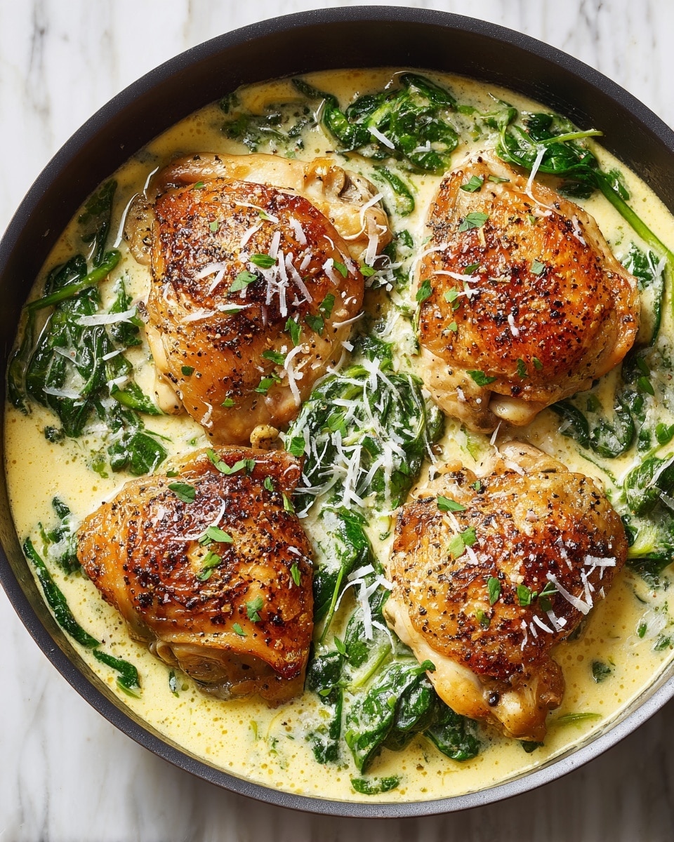 Creamy Chicken Florentine Recipe - Recipe Image