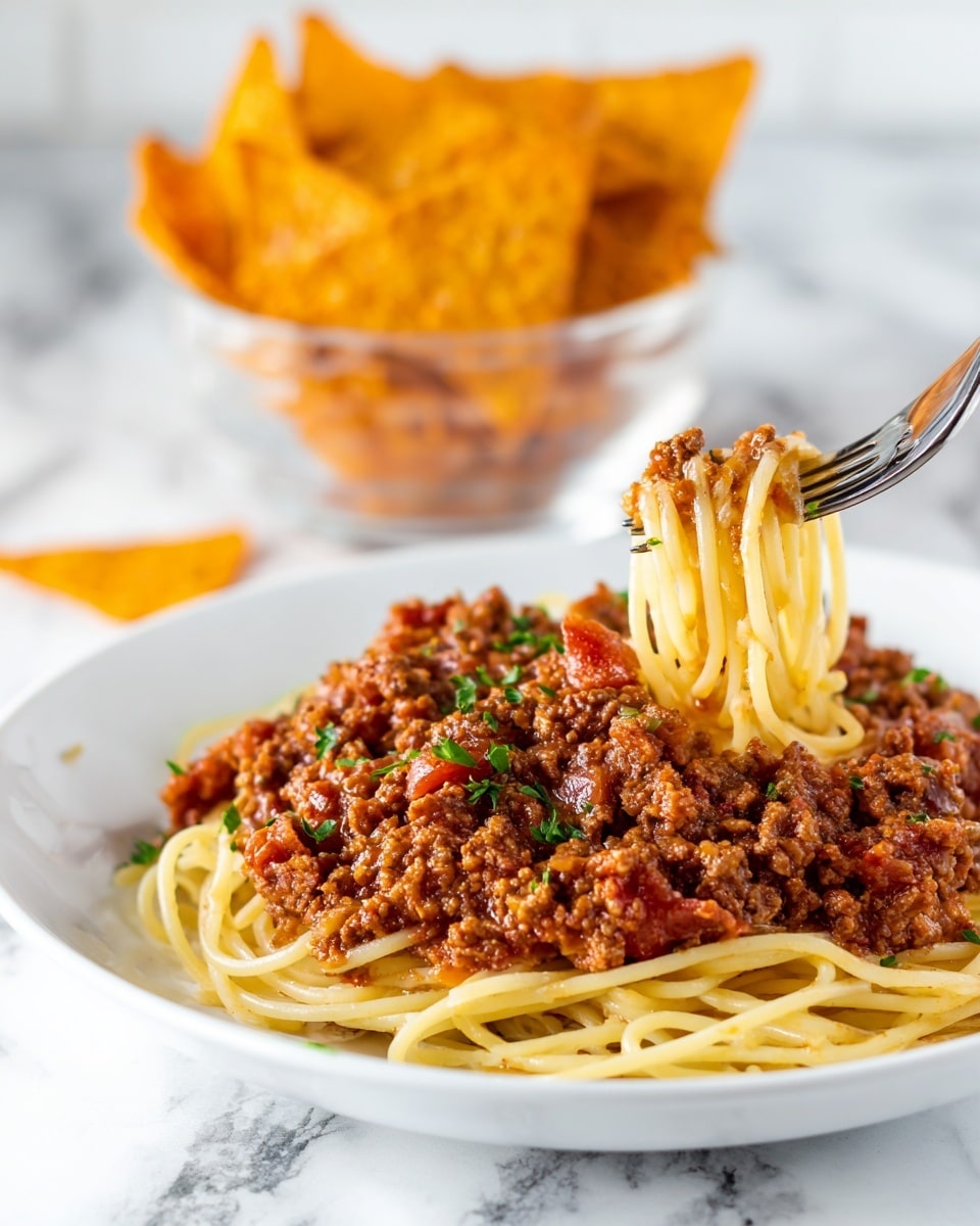 Nacho Spaghetti Recipe - Recipe Image