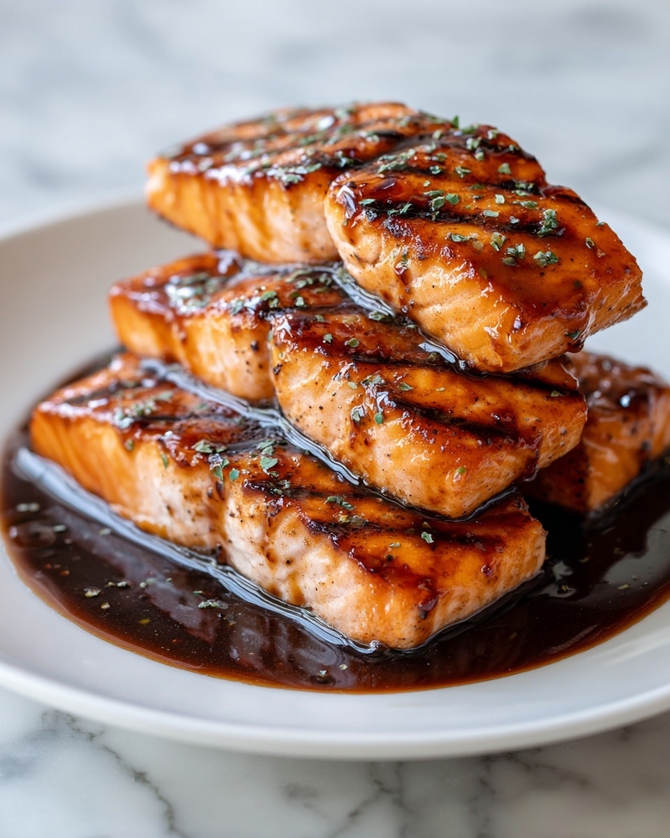 Brown Sugar Glazed Salmon Recipe - Recipe Image
