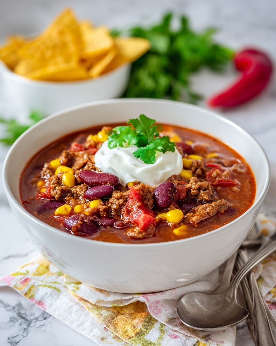 Easy Taco Soup Recipe - Recipe Image
